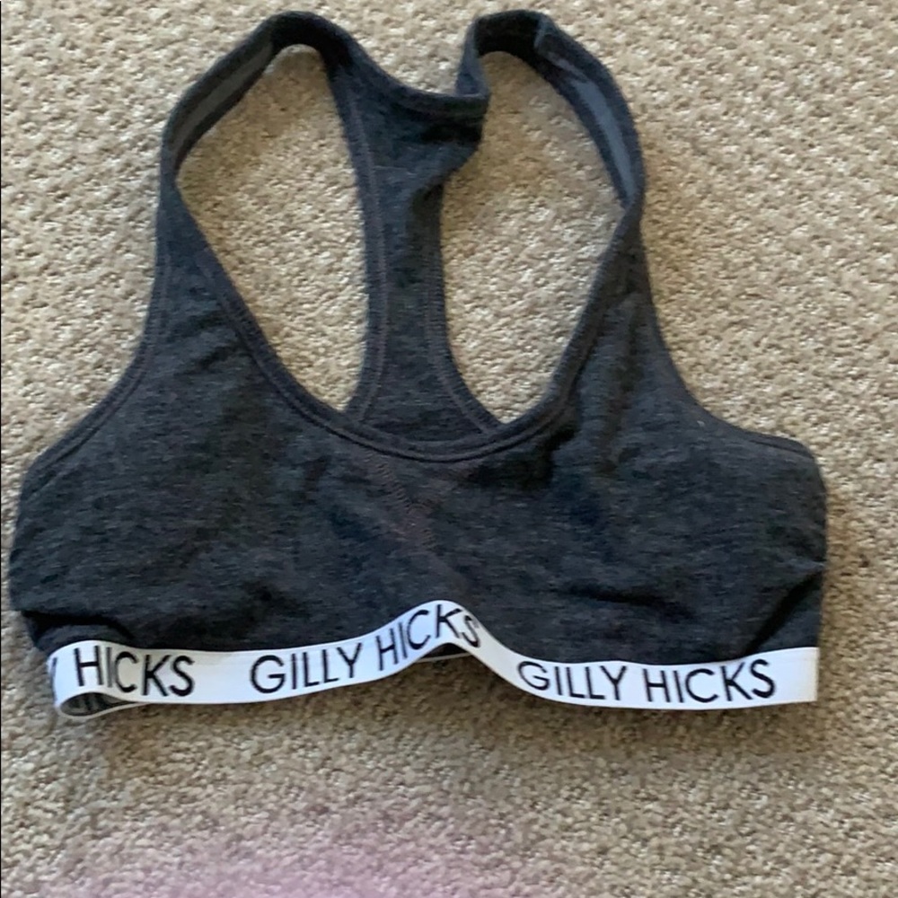 Gilly Hicks Hollister Bra Dark Grey XS